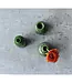 Embossed Stoneware Vases