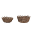 Woven Vine Baskets with Scalloped Edge