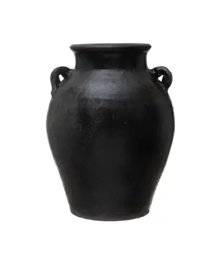 Found Decorative Clay Jar