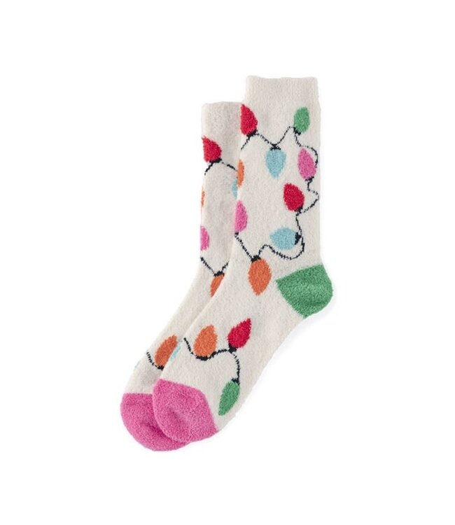 Anya String Lights Socks Ivory