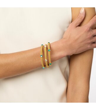 JULIE VOS Cabochon Bangle