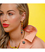 TOVA Lilibet Earrings Single in Watermelon Mix