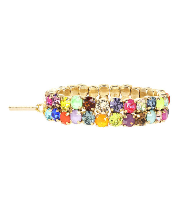 TOVA Olivia 2 Strand Mini Stretch Bracelet