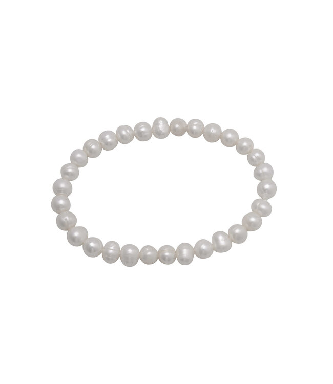 6/7 Freshwater Pearl Roll on Bracelet