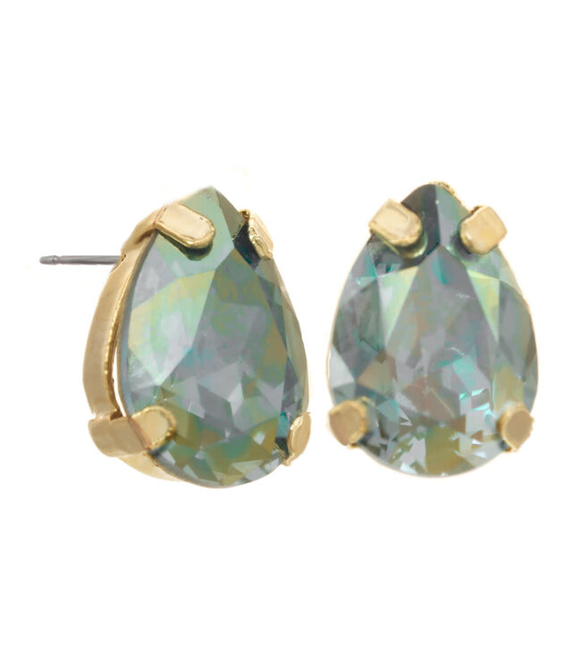 TOVA Lumi Studs in Watermelon