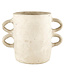 Paper Mache Vase with Handles - Natural