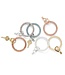 Silicone Big O Key Ring Confetti