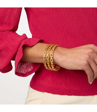 JULIE VOS Cheval Paperclip Bangle