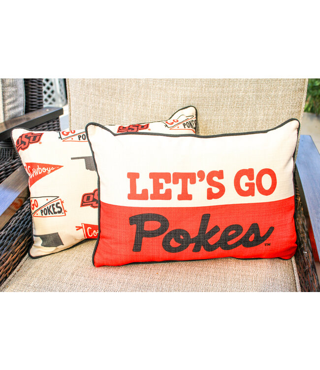 Oklahoma State Halftone + Piping