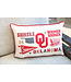 Oklahoma Pennant Pattern Pillow