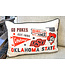 Oklahoma State Collegiate Cluster Pillow