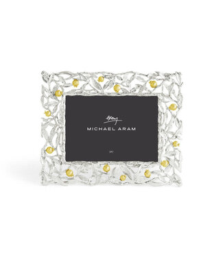 MICHAEL ARAM Pomegranate Silver & Gold 5x7 Frame