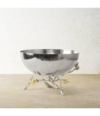 MICHAEL ARAM Pomegranate Silver & Gold Serving Bowl