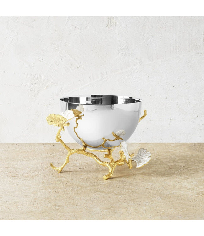 MICHAEL ARAM Butterfly Ginkgo Gold Bowl