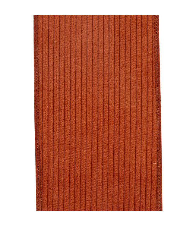 4 inch Corduroy Deluxe Mesh Backed Wired Edge Ribbon