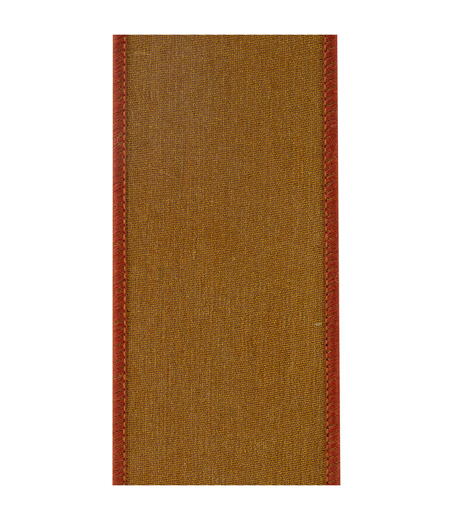 2.5 inch Corduroy Deluxe Mesh Backed Wired Edge Ribbon