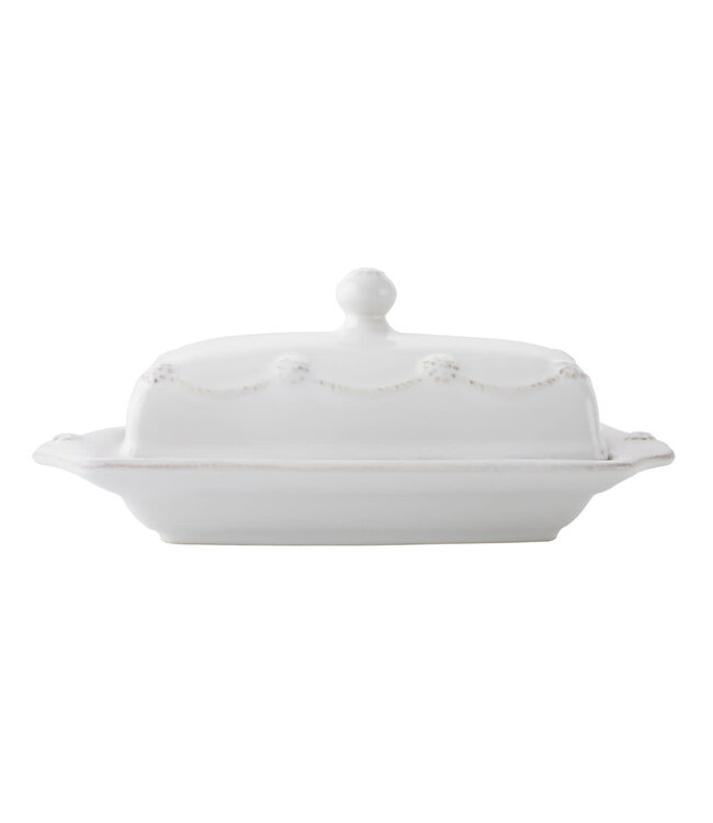 JULISKA Berry & Thread Butter Dish - Whitewash