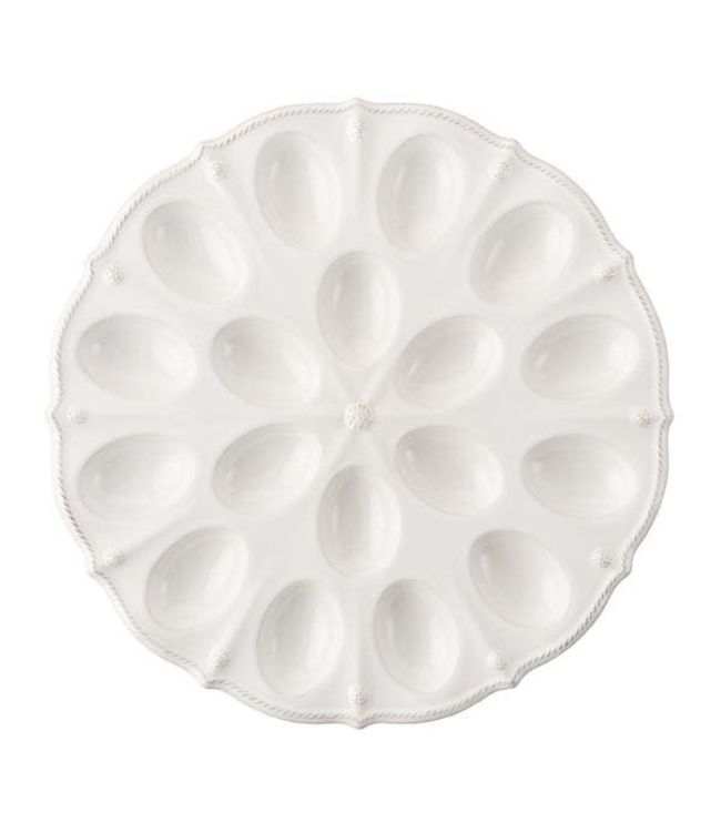 JULISKA Berry & Thread Deviled Egg - Whitewash