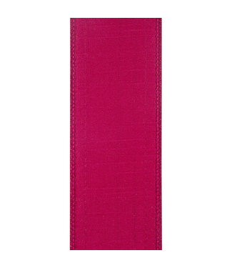 Sequin Trimming Striped Edge Dupioni Deluxe Wired Edge Ribbon