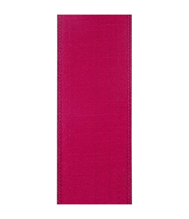 Sequin Trimming Striped Edge Dupioni Deluxe Wired Edge Ribbon