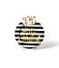 HAPPY EVERYTHING Black Stripe Happy Everything Big Platter