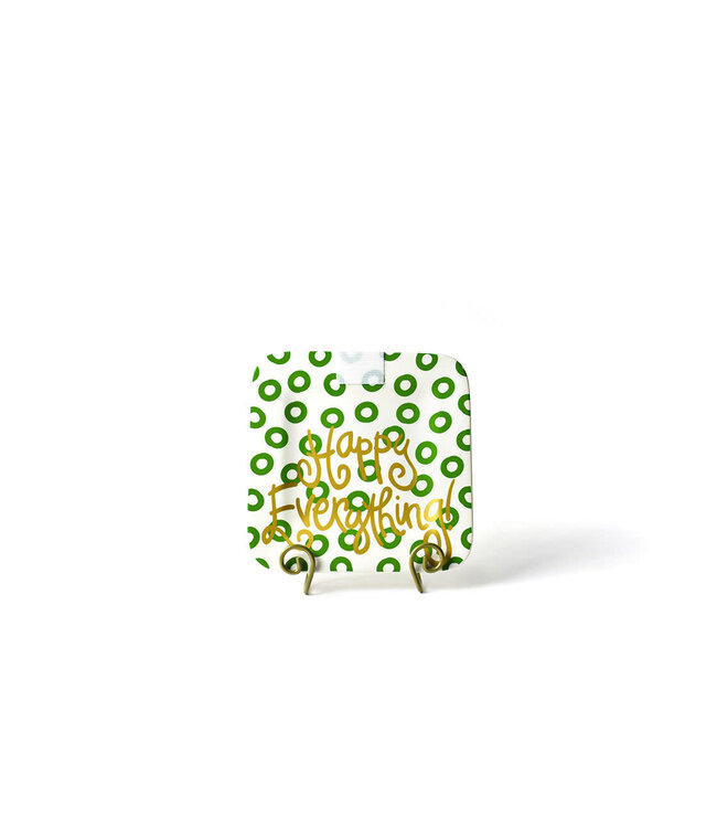HAPPY EVERYTHING Peridot Happy Everything! Mini Square Platter