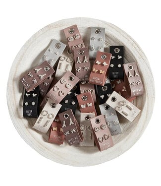 Silver Stud Earrings