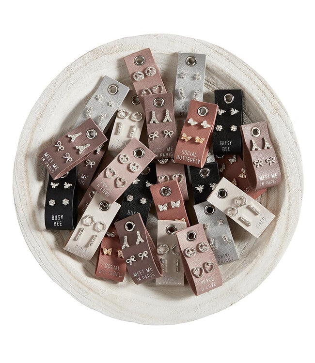 Silver Stud Earrings