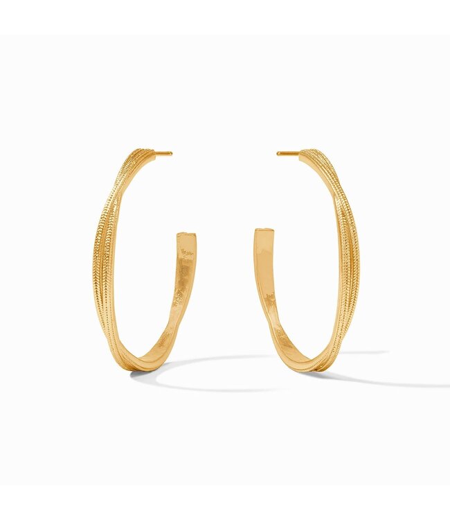 JULIE VOS Cheval Twist Hoop