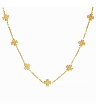JULIE VOS Malta Canterbury Delicate Station Necklace