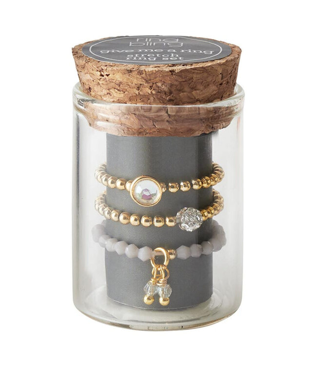 Ring Bling Stretch Ring Set