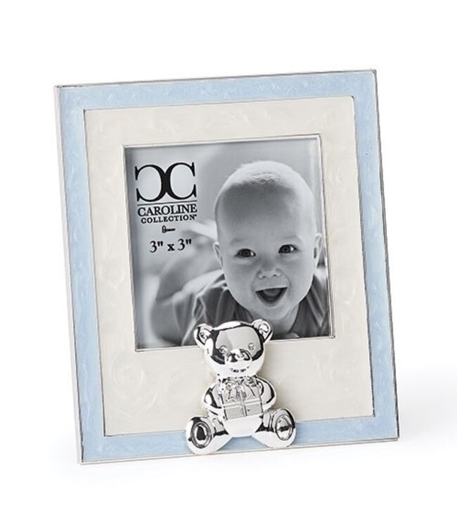 5” Blue Baby Bear Frame