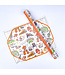 ROSANNE BECK COLLECTIONS Posh Die-Cut Placemat - Hand Painted