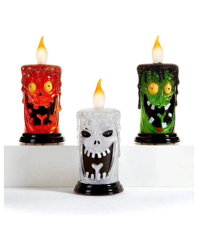 5”H Led Haloween Candle
