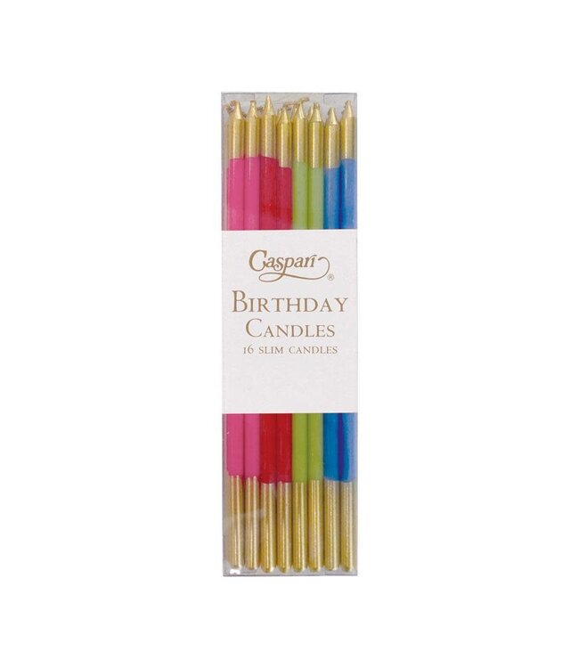 Slim Birthday Candles - Sold as Set