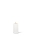 White Wax Luminara Slim Indoor Pillar Candles