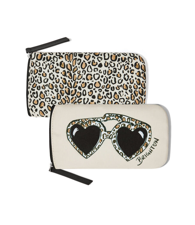 BRIGHTON Wild Cat Sunglass Case