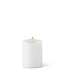 White Wax Luminara Medium Indoor Pillar Candles