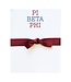 Sorority Colors Greek Mini Notepad