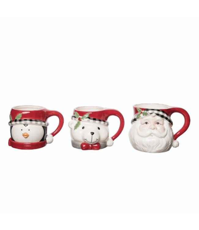 Dol Buffalo Check Character Mug