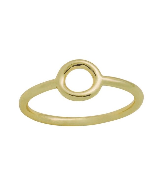 Circle Gold Layers Ring