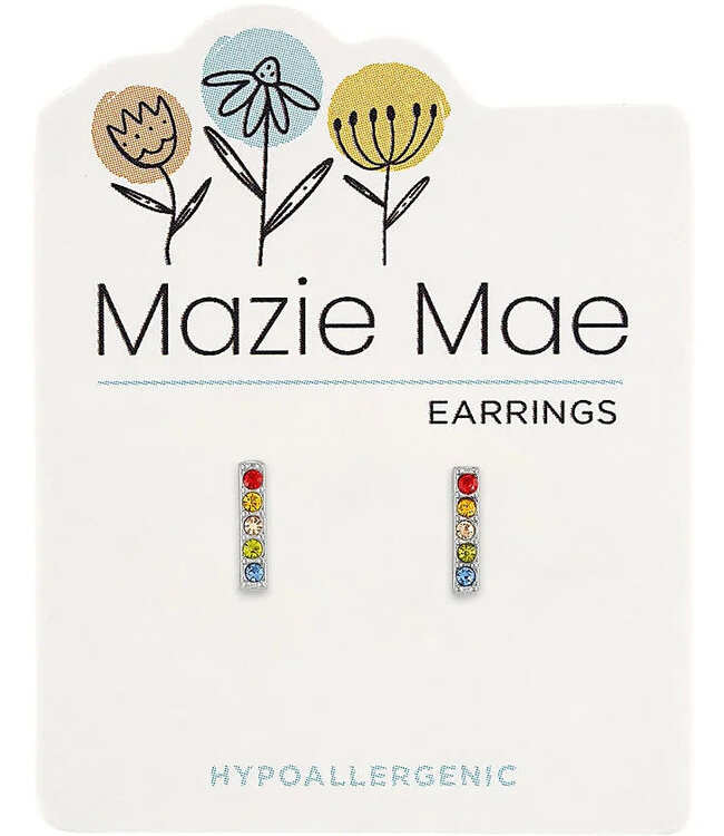 Silver Mazie Mae Earring