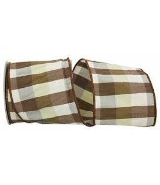 Ribbon - Dupioni Charm Wired Edge, Multi, 4x10Yards