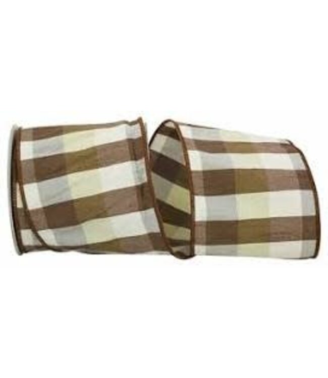 Ribbon - Dupioni Charm Wired Edge, Multi, 4x10Yards