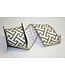 Ribbon - Cross Section Wired Edge, Charcoal, Ribbon 2-1/2 Inch, 10 Yards