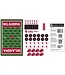 Oklahoma Sooners Checkers Board Game
