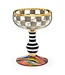 MACKENZIE CHILDS Carnival Coupe Glass