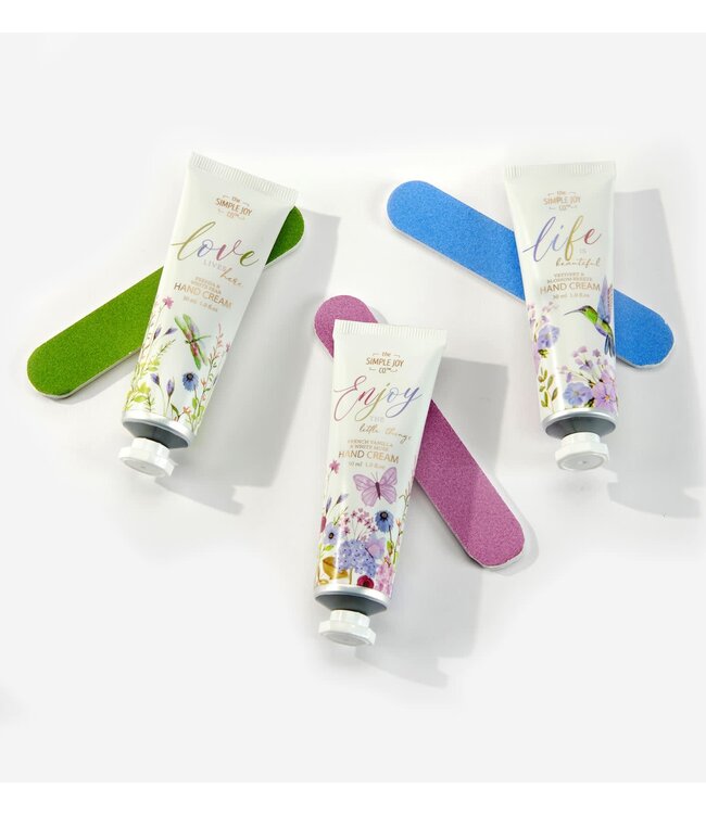 Hand Cream & Nail File Gift Set