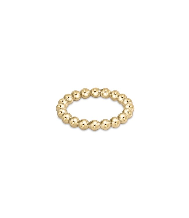 ENEWTON Classic Gold 3mm Bead Ring