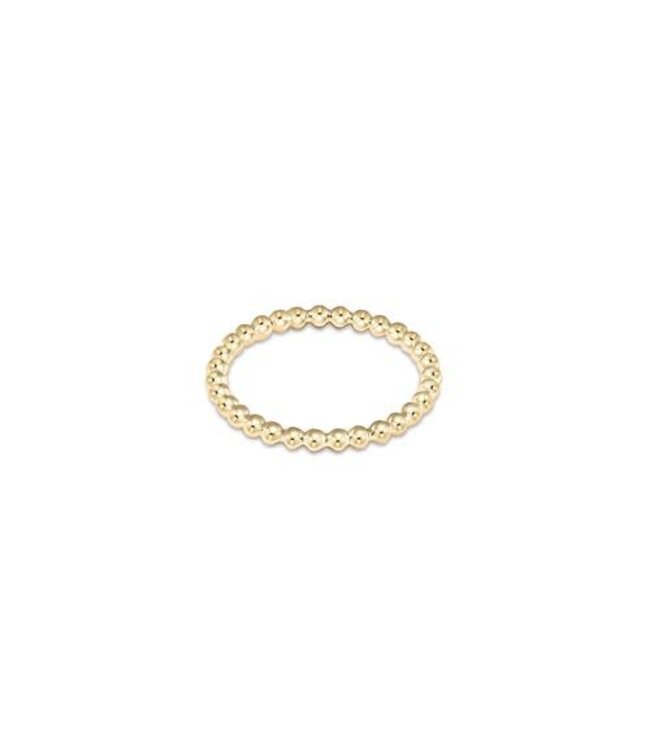 ENEWTON Classic Gold 2mm Bead Ring